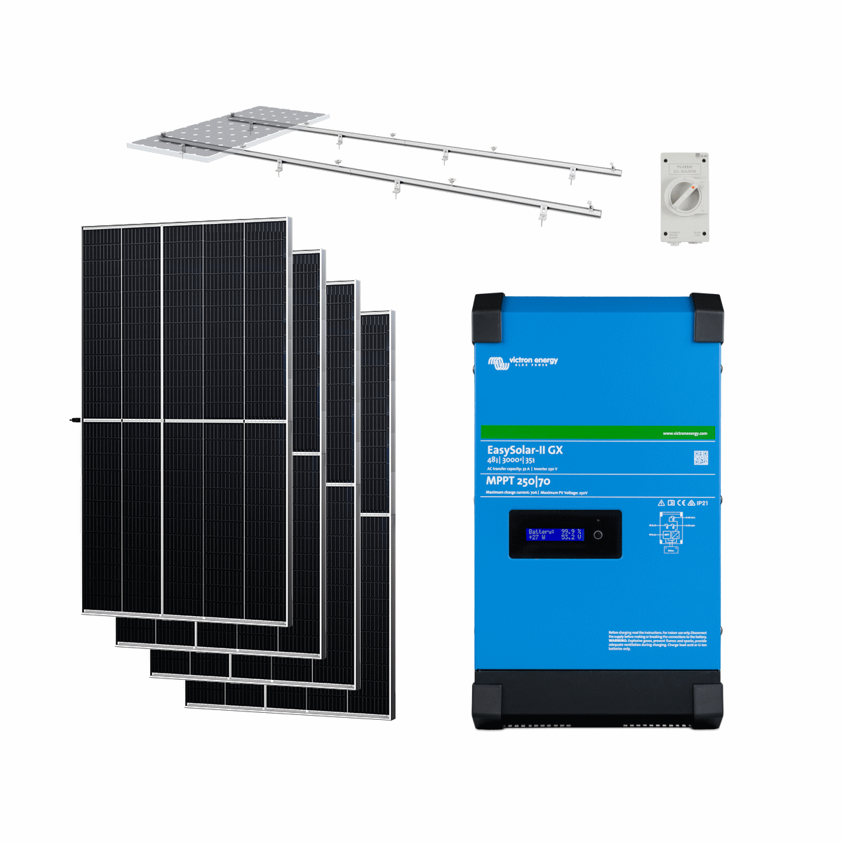3kVA · 5kWh Off-Grid Solar Kit