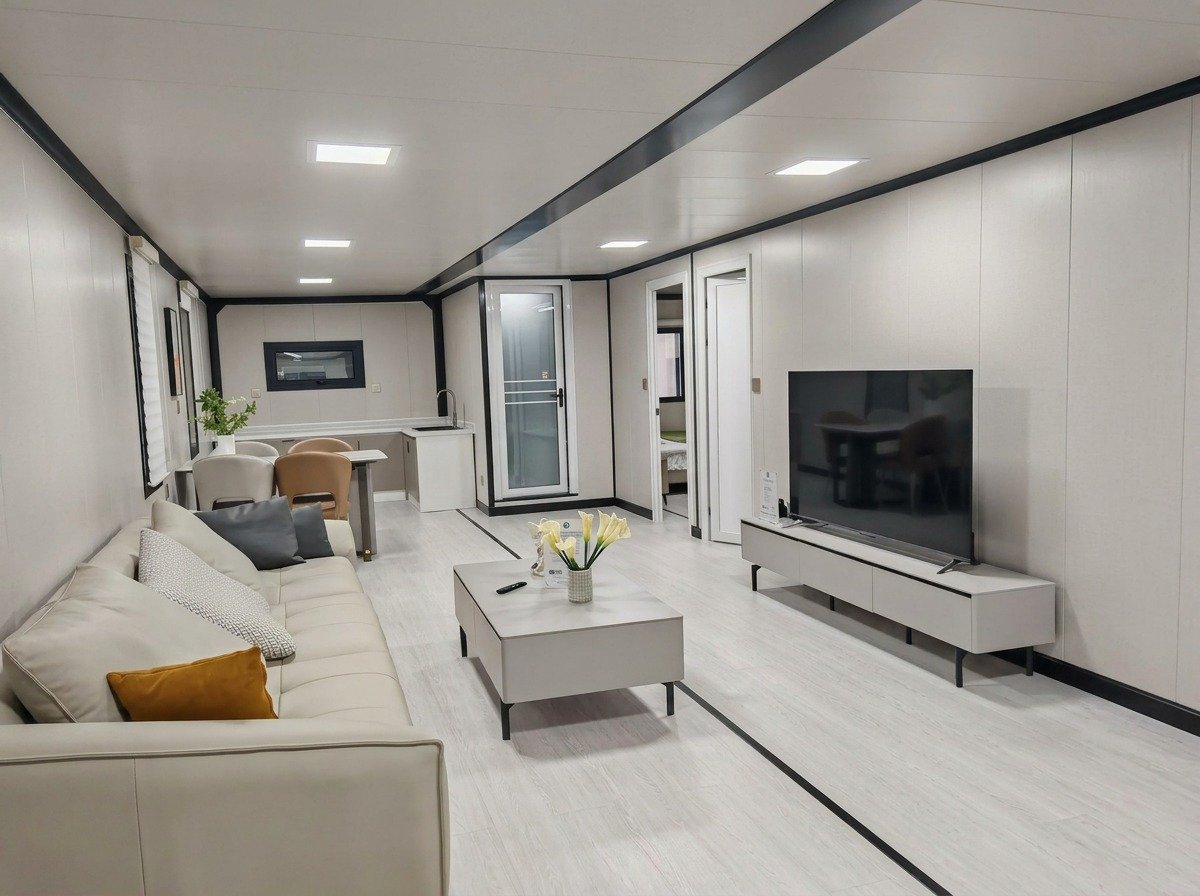 Living & kitchen
