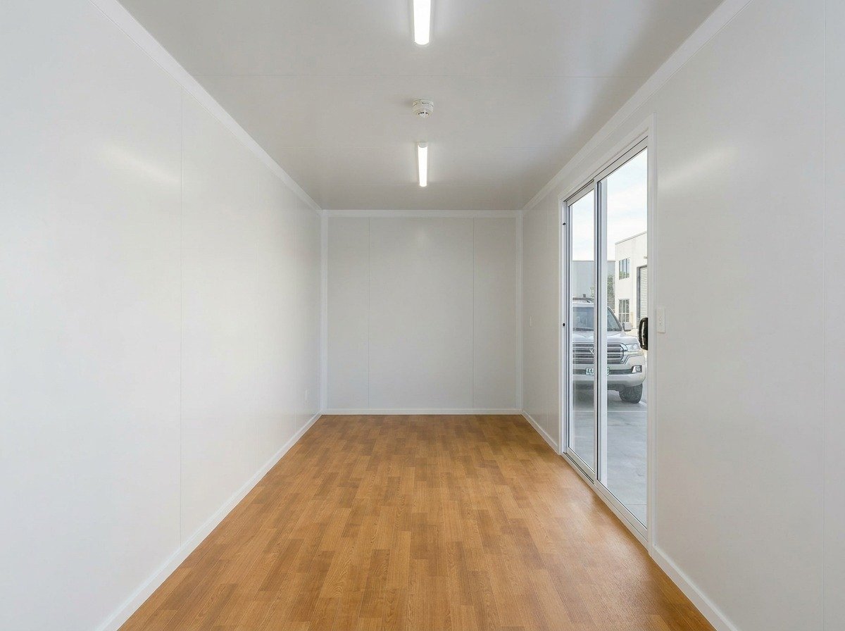 20ft studio space interior