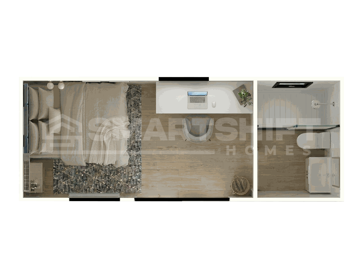 Hazel open plan floor plan
