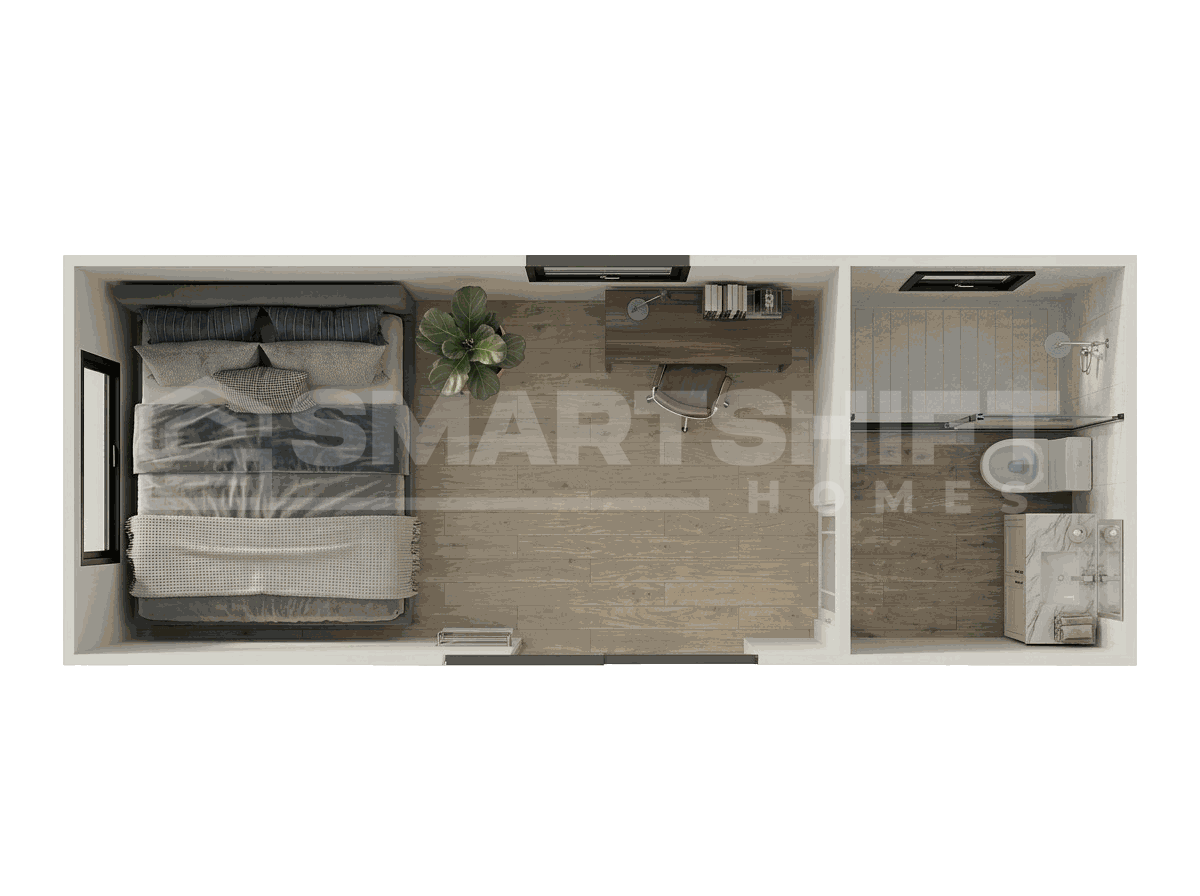 Opal open plan floor plan